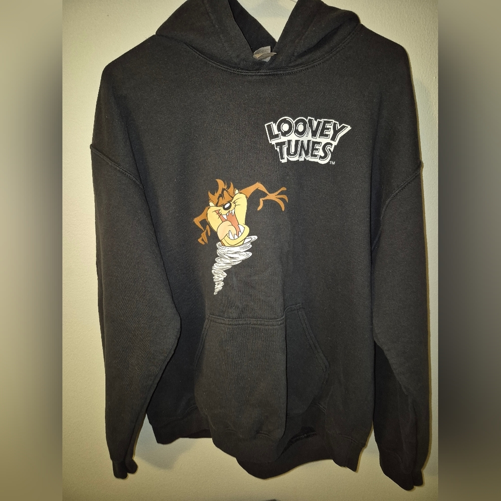 Warner Bros. Black Looney Tunes Cartoon Sweater